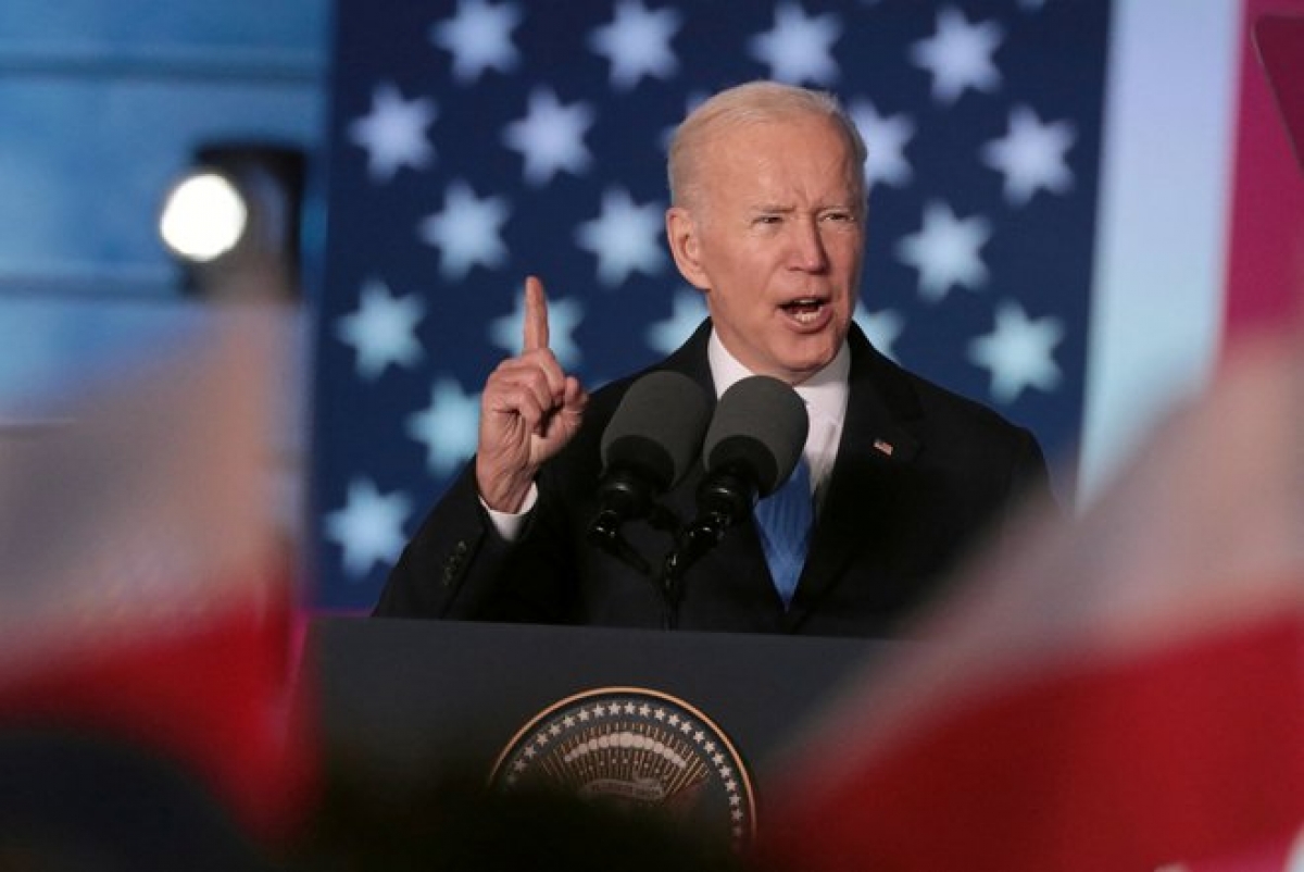 Tổng thống Biden nói không kêu gọi thay đổi chế độ ở Nga