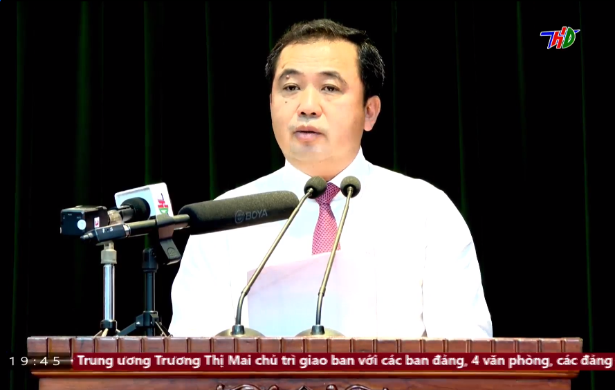 VIDEO: Bế mạc Hội nghị lần thứ 19 Ban chấp hành Đảng bộ tỉnh khóa XVII