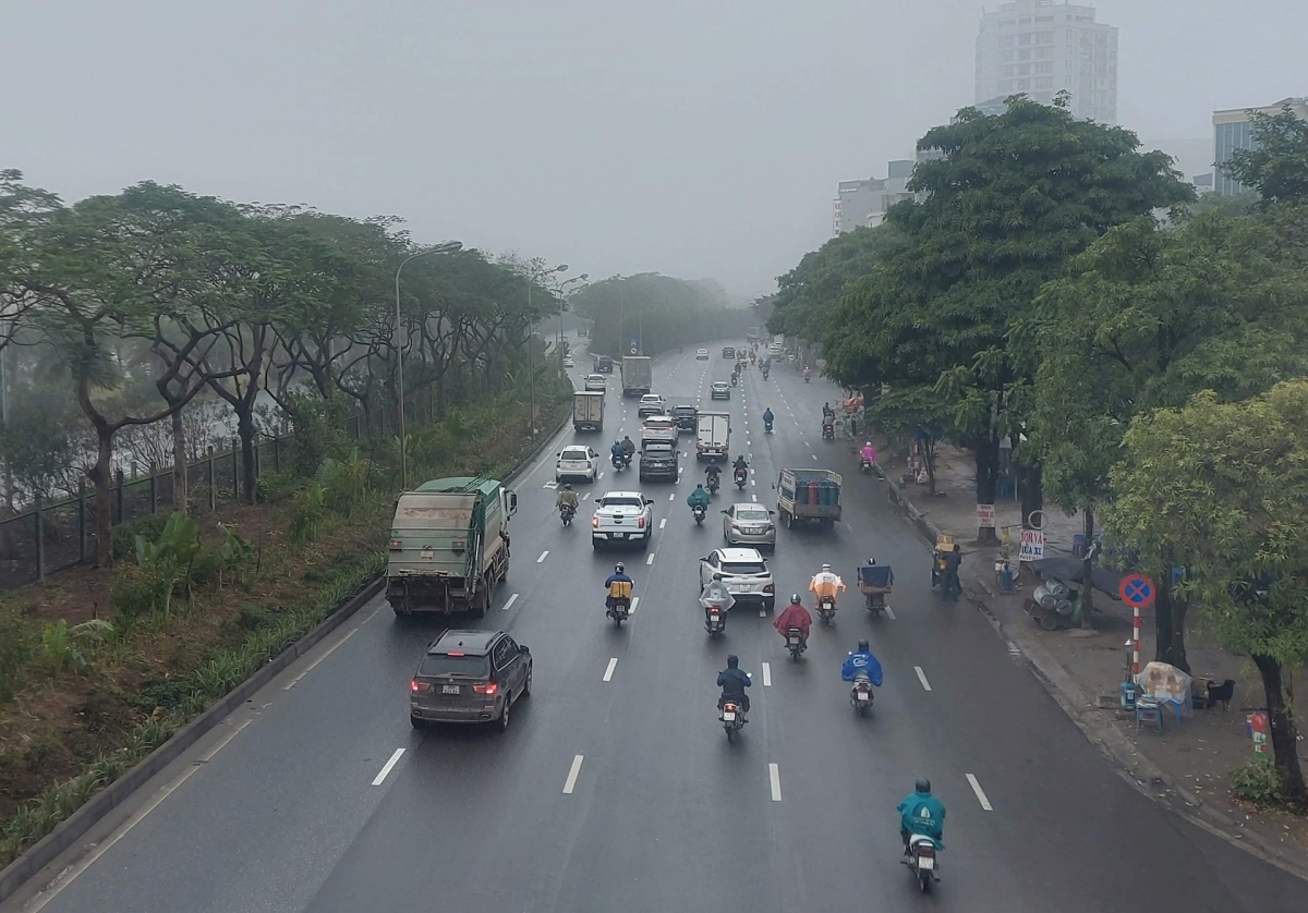 Thời tiết ngày 9/4: Hà Nội tiếp tục có mưa nhỏ do ảnh hưởng không khí lạnh yếu