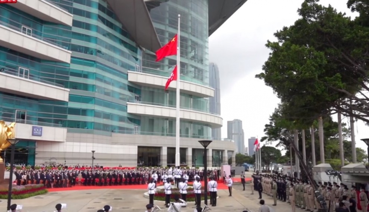 Hong Kong tổ chức lễ kỷ niệm 24 năm quay trở về Trung Quốc đại lục