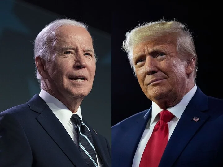 Ông Trump dẫn trước ông Biden trong khảo sát mới