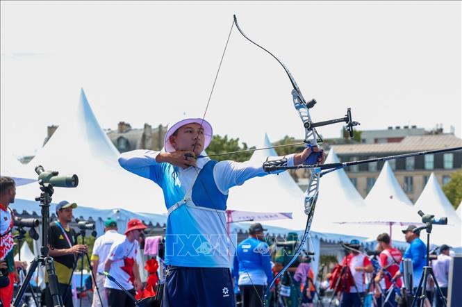 Olympic 2024: Cung thủ Lê Quốc Phong dừng bước 