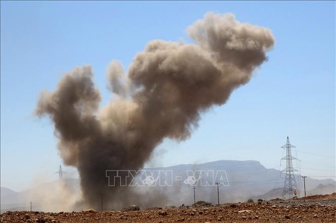 Căn cứ quân sự lớn nhất tại Yemen bị không kích 