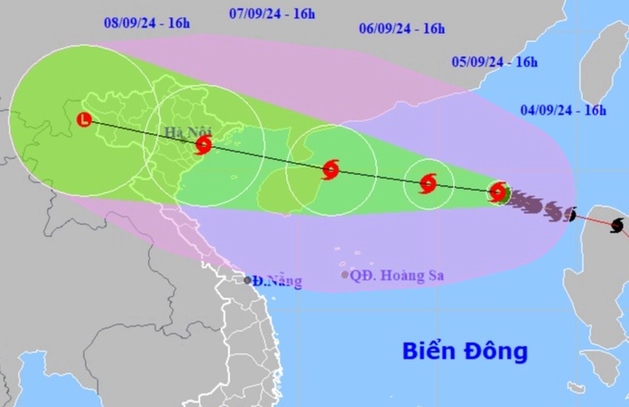 Hải Dương chủ động ứng phó với cơn bão số 3