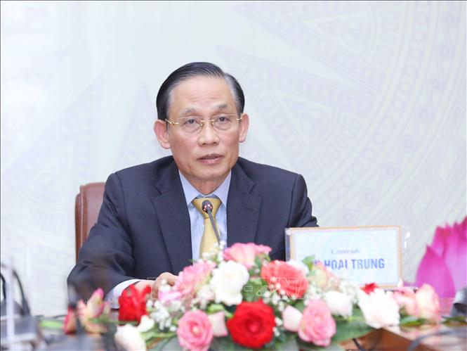 Ủy viên Ban Bí thư Trung ương Đảng khóa XIII Lê Hoài Trung 
