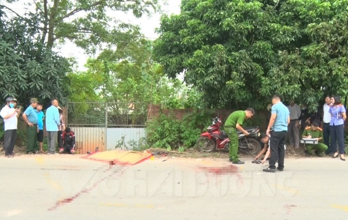 Video: Tai nạn giao thông tại Chí Linh, 2 người thương vong