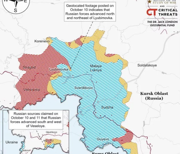 Ngăn quân đội Ukraine cố thủ, Nga đẩy mạnh phản công ở Kursk trước mùa đông