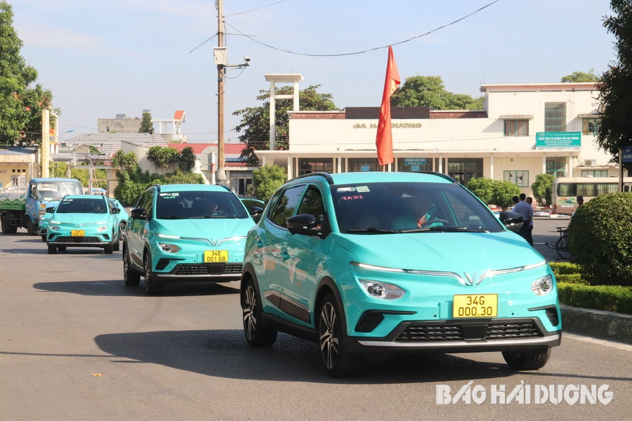 Ra mắt Dịch vụ Xanh SM taxi Chi nhánh Hải Dương