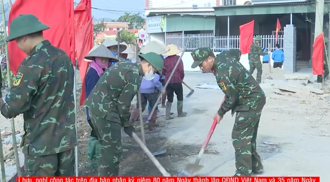 Truyền hình Quân khu 3: Thắm đượm tình quân - dân trong hoạt động hành quân dã ngoại