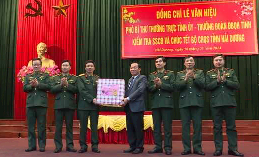 Phó Bí thư Thường trực thăm, động viên trực Tết