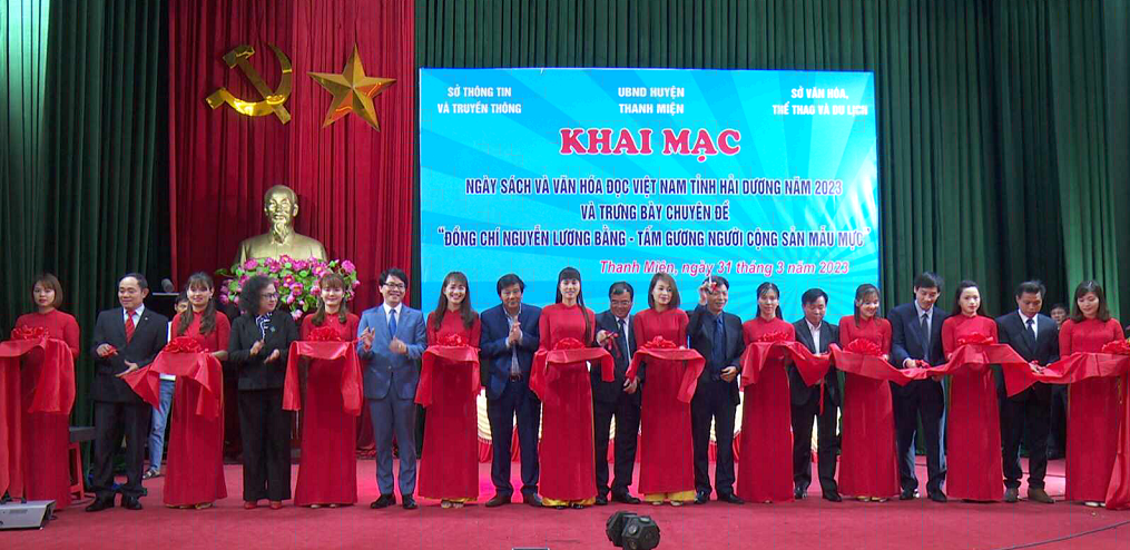 Khai mạc ngày sách và văn hóa đọc Việt Nam tỉnh Hải Dương năm 2023