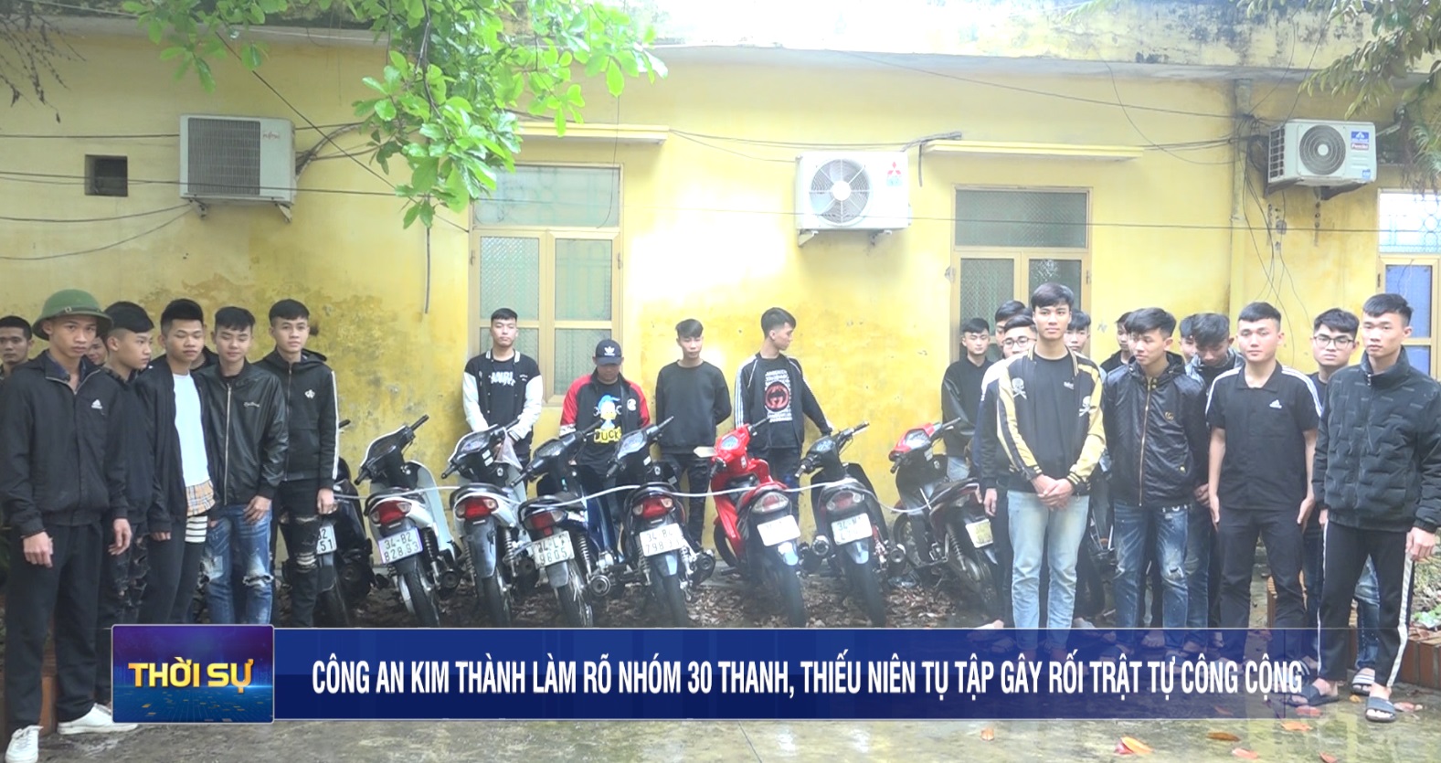 Công an huyện Kim Thành làm rõ nhóm 30 thanh, thiếu niên tụ tập gây rối trật tự công cộng