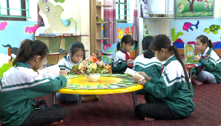 Lan tỏa văn hóa đọc trong các trường học ở Nam Sách