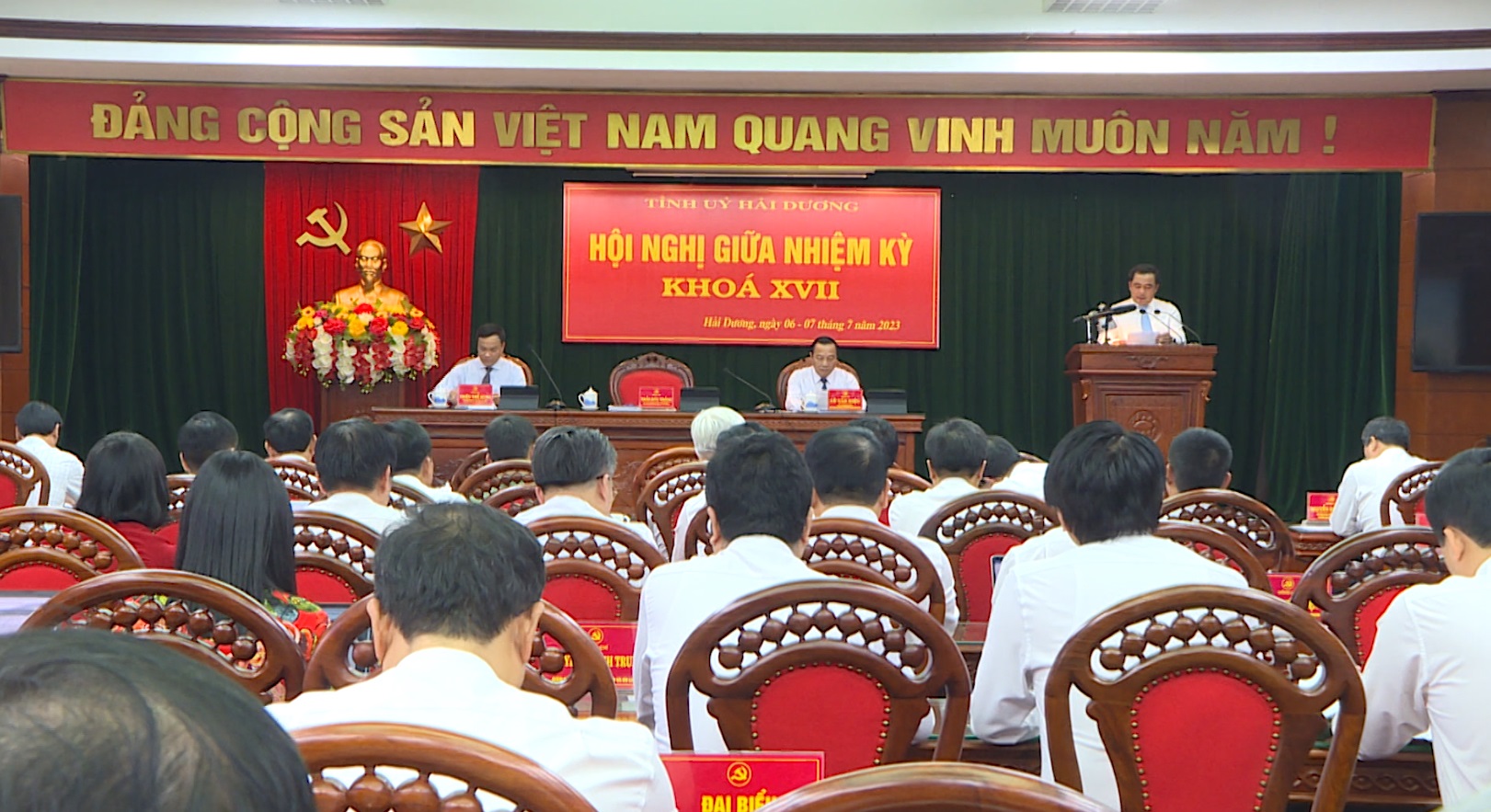 Sơ kết giữa nhiệm kỳ thực hiện Nghị quyết Đại hội Đảng bộ tỉnh khóa XVII