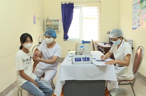 Kim Thành dẫn đầu toàn tỉnh về tỷ lệ tiêm vaccine phòng Covid-19