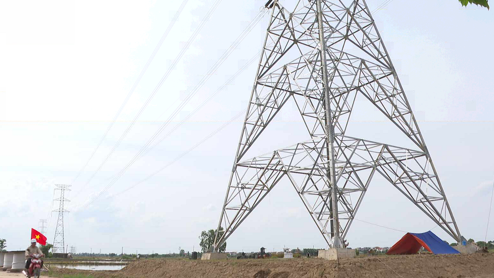 THÔNG BÁO MANG ĐIỆN TRÊN TOÀN TUYẾN DỰ ÁN ĐƯỜNG DÂY 500KV NAM ĐỊNH - PHỐ NỐI