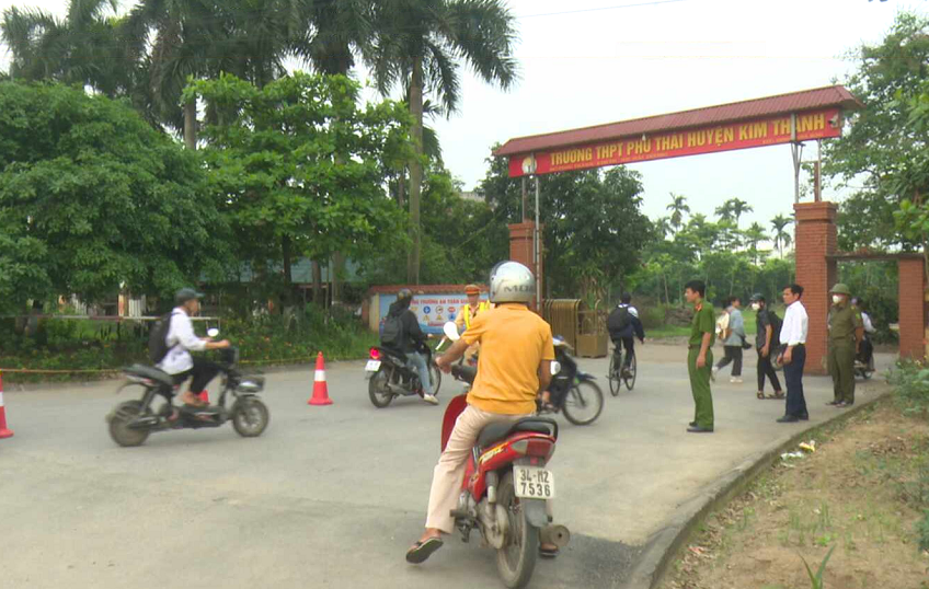 KIM THÀNH ĐẢM BẢO AN TOÀN GIAO THÔNG CHO HỌC SINH TRƯỚC THỀM NĂM HỌC MỚI