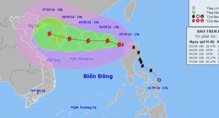 CHỦ ĐỘNG ỨNG PHÓ BÃO SỐ 3 