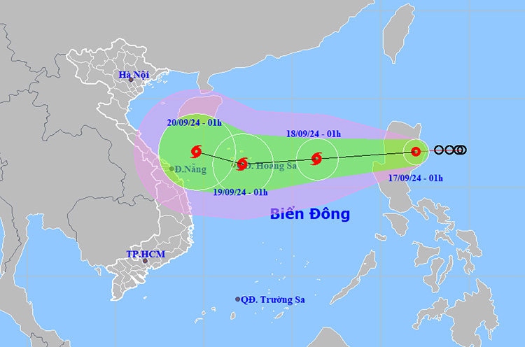 CHỦ ĐỘNG ỨNG PHÓ VỚI ÁP THẤP NHIỆT ĐỚI CÓ KHẢ NĂNG MẠNH LÊN THÀNH BÃO 