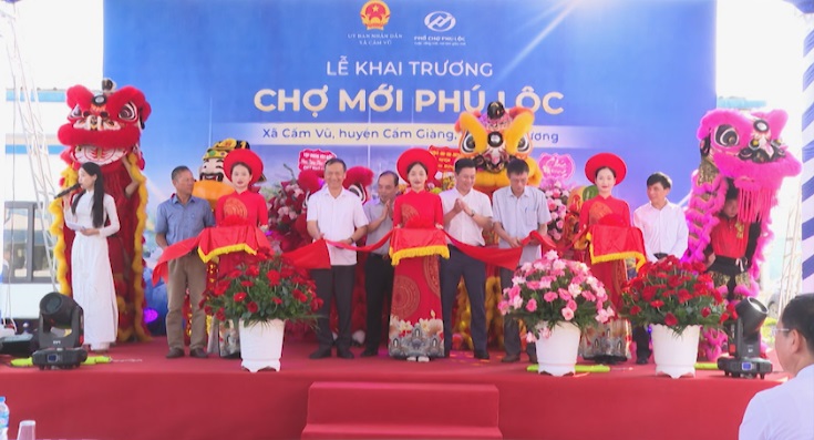 KHAI TRƯƠNG CHỢ PHÚ LỘC MỚI