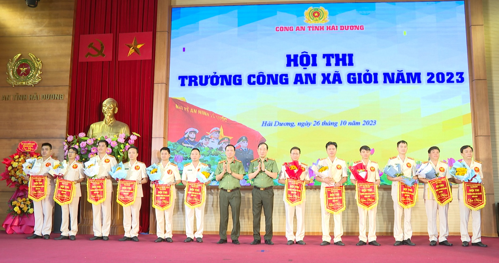 HỘI THI TRƯỞNG CÔNG AN XÃ GIỎI NĂM 2023