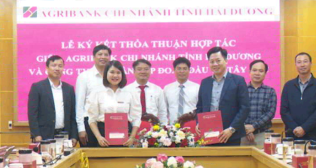 AGRIBANK HẢI DƯƠNG VÀ CÔNG TY TÂY BẮC KÝ KẾT THỎA THUẬN HỢP TÁC 