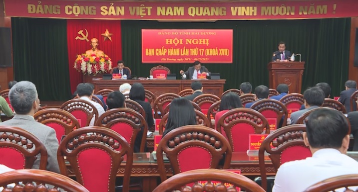 HỘI NGHỊ LẦN THỨ 17 BAN CHẤP HÀNH ĐẢNG BỘ TỈNH KHÓA XVII